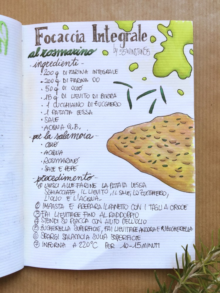 focaccia integrale